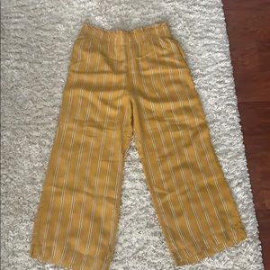 Abercrombie & Fitch wide leg striped pants